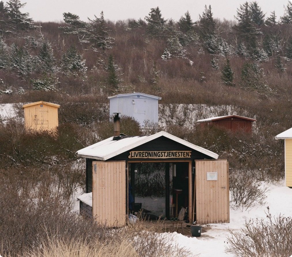 Livreddertjenestens gamle sauna